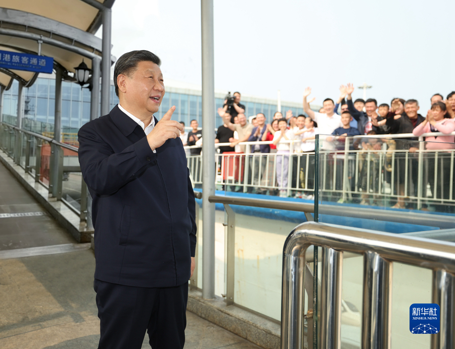 習近平在廣東考察時強調 堅定不移全麵深化改革擴大高水平對外開放 在推進中國式現代化建設中走在前列5.JPG