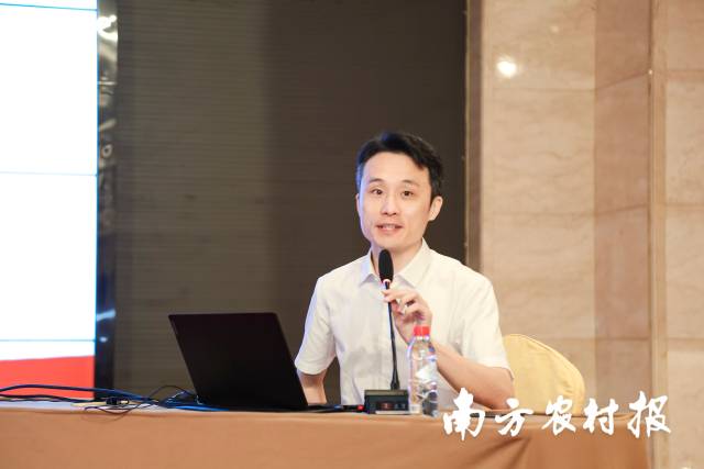 南方農村報總經理張璐。 南方農村報總經理張璐。