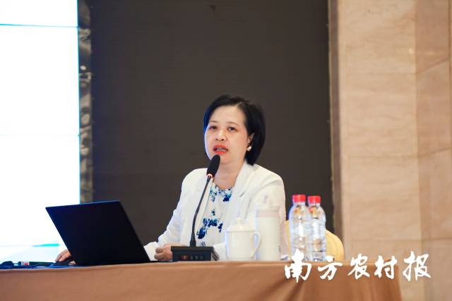 廣東省農業對外經濟與農民合作促進中心數字會展科科長吳銀璿。 廣東省農業對外經濟與農民合作促進中心數字會展科科長吳銀璿。