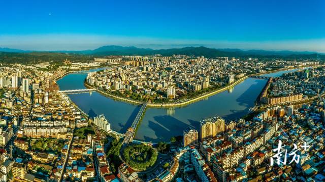 梅州在奮進中不斷創造驚喜，奮力打造生態經濟發展新標杆。南方日報記者 何森垚 攝