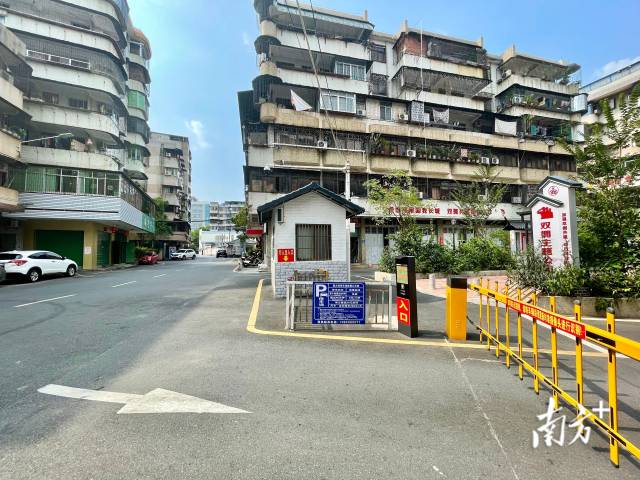 位於西郊街道的勤力苑小區背街小巷經過提升改造，麵貌煥然一新。南方日報記者 何苑妮 攝