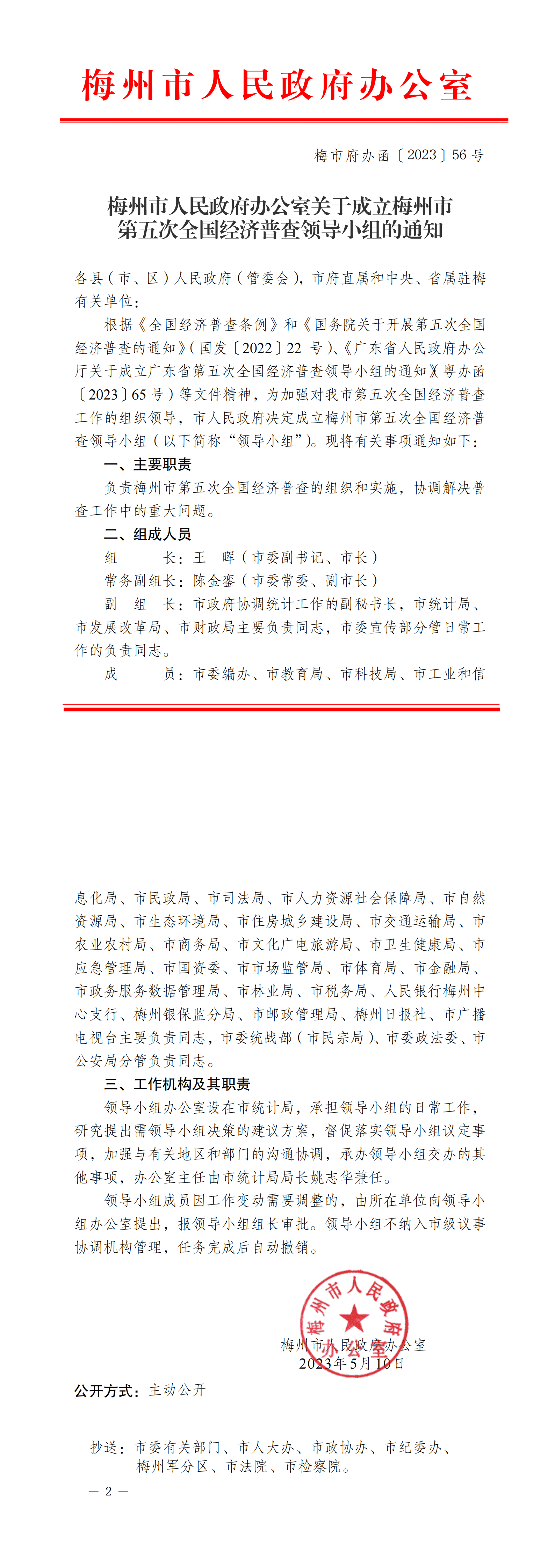 yabo88
關於成立梅州市第五次全國經濟普查領導小組的通知（梅市府辦函〔2023〕56號）_00.png