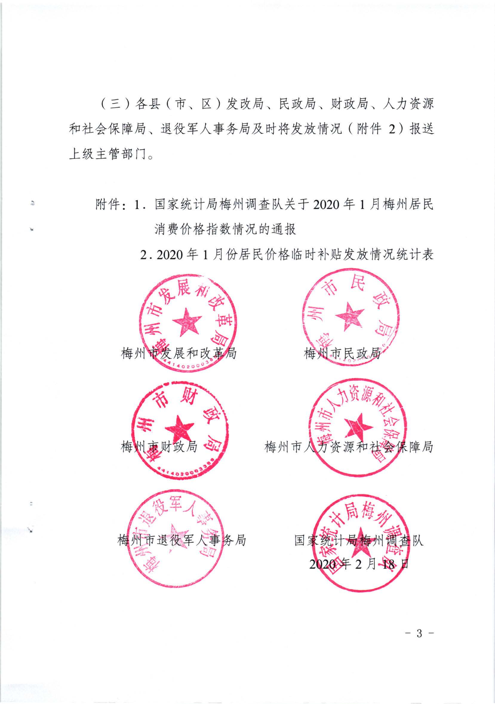 關於發放2020年1月份價格臨時補貼的通知（梅市發改價格【2020】23號）_頁麵_3.jpg