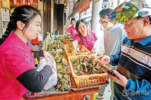 端午臨近 粽子熱銷